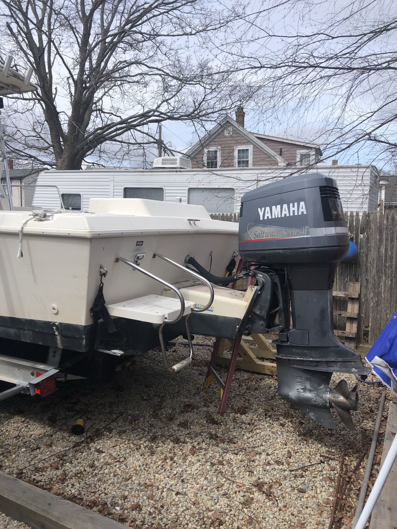 225 Yamaha With Gauge