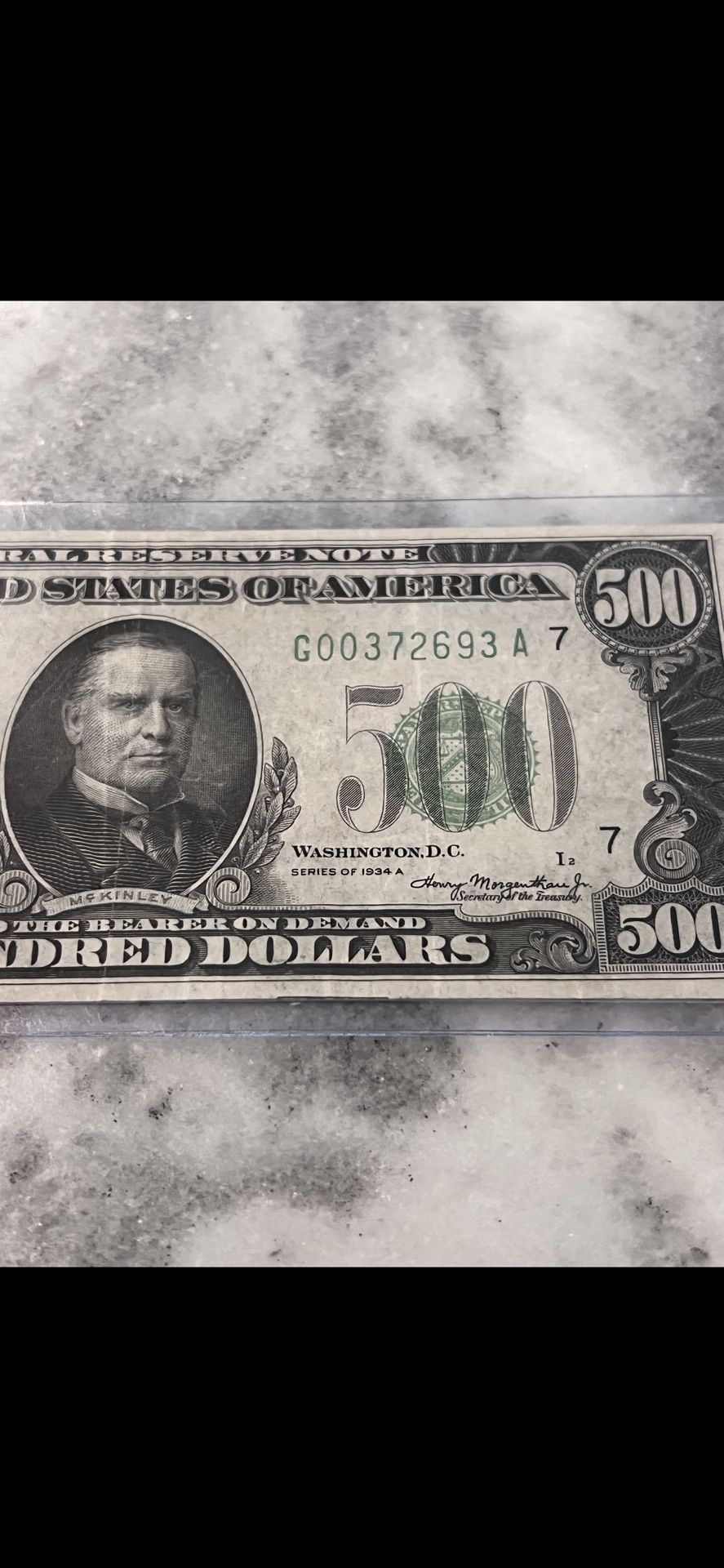 500 Dollar Bill 