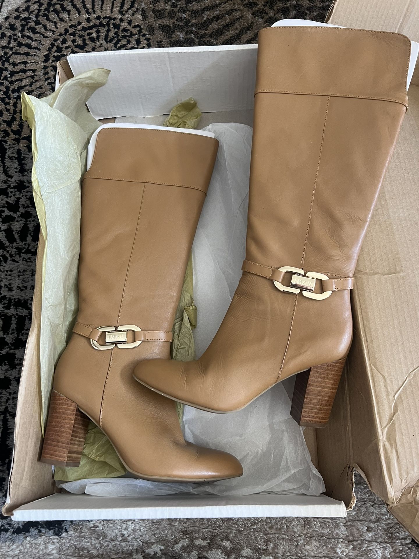 Iman Boots New In Box .
