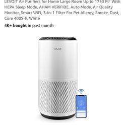 LEVOIT Air Purifier 400 and new filter