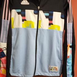 Adidas Women's Track Jacket Small Multicolor