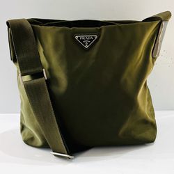 Prada Cloth Crossbody Bag