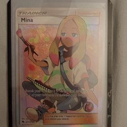 Pokemon Mina Full Art Card