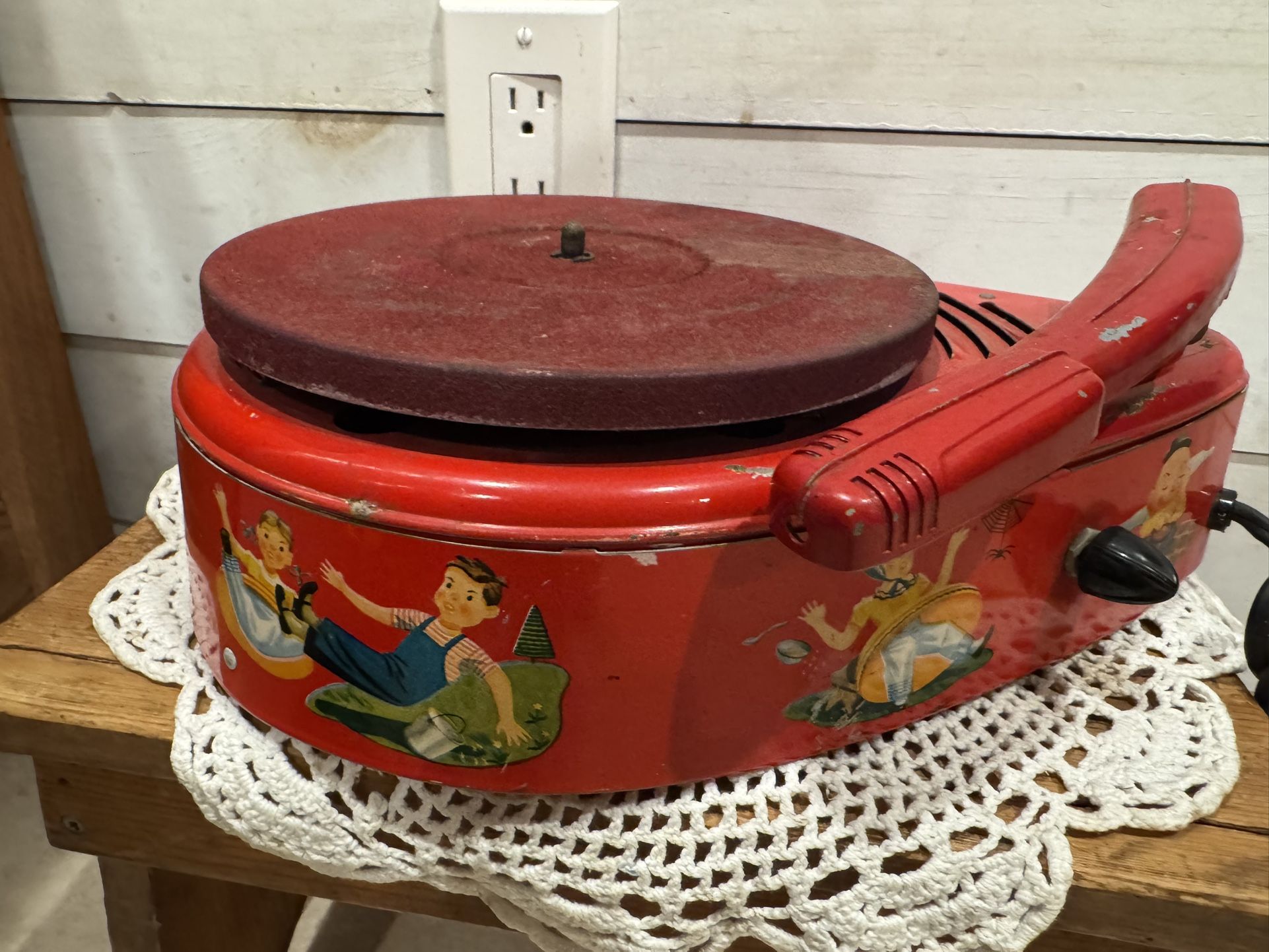 General Electric Antique Child Record Player