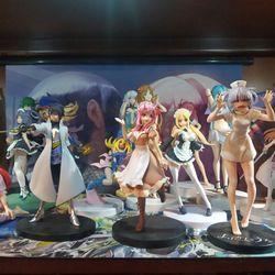 Anime figures (1 for $20, 2 for $35, 3 for $50)
