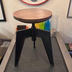 Stools / Steel Base pair Of 2