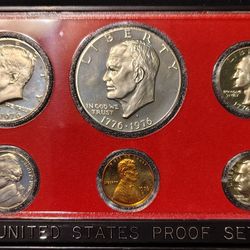 1976 Proof Set Bicentennial Year Original Box