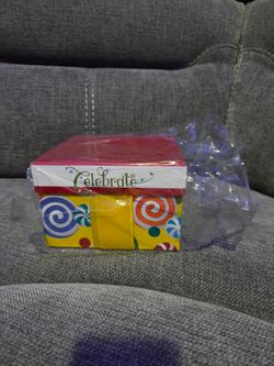 5 tier Celebrate Gift Box with ribbon