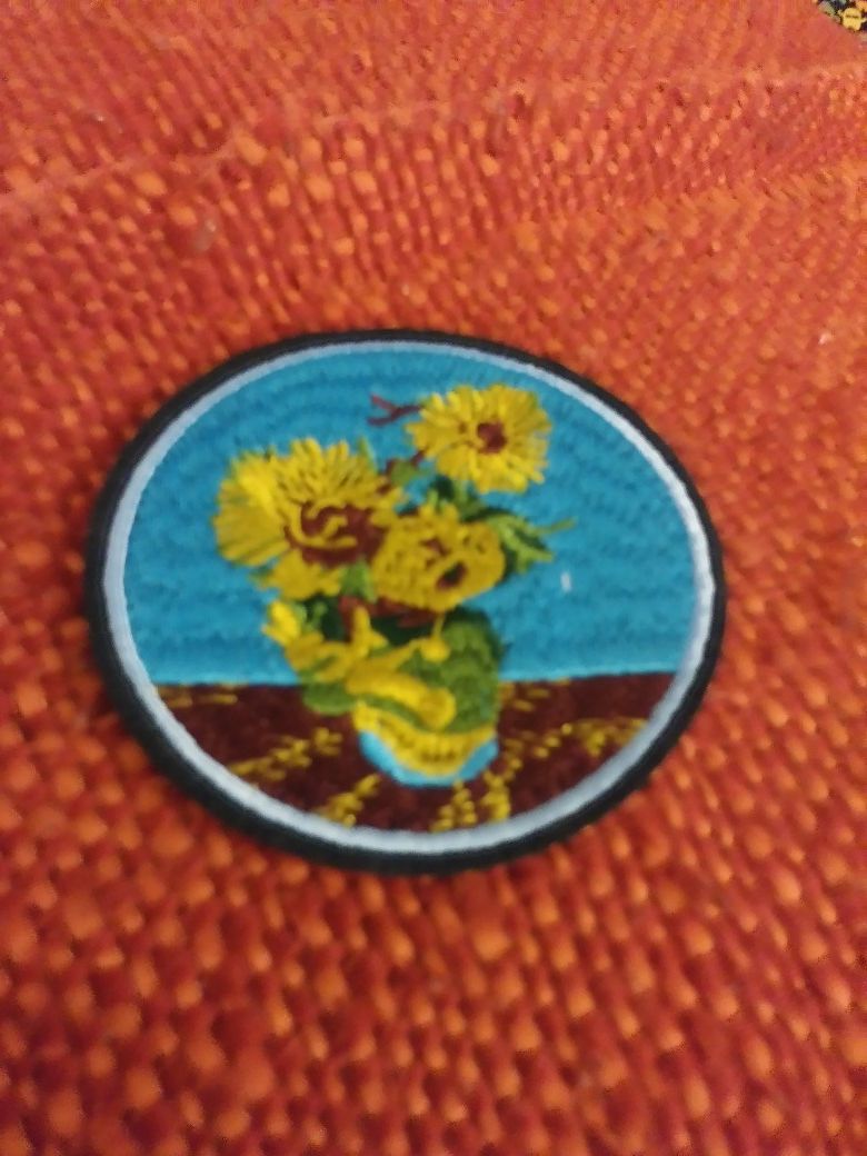 VAN GOGH EMBROIDERED PATCH