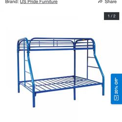 Bunk Bed With Mattresses 