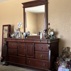 Dresser And Mirror