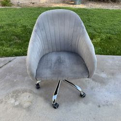 Velvet Adjustable Swivel Desk Chair