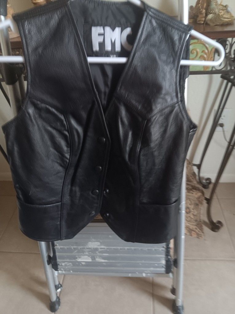FMC LEATHER X Small Leather Jacket