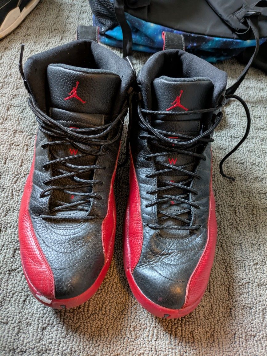 Air Jordan 12s Black/Red (NEED GONE) Size 12