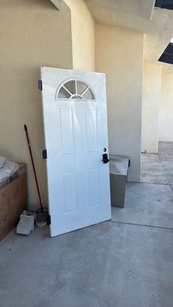 Metal door