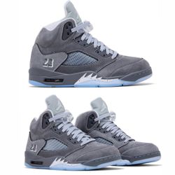 AIR JORDAN 5 “WOLF GREY “ SIZE 10.5 MENS 