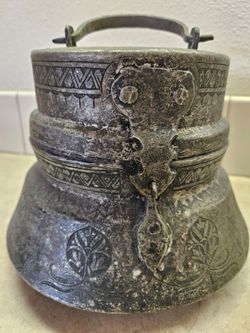 Antique Lidded Vessel
