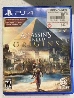 assassins creed origins ps4 (shipping available)