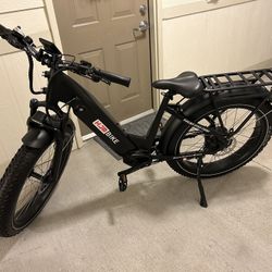 Toury Step Thru Fat Tire Ebike (Fully Assembled)