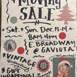 Estate/Moving Sale, Sat & Sun Dec 13-14 8am-4pm