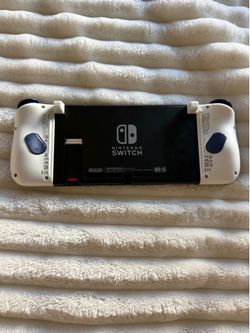 Nintendo switch with pokemon joycons
