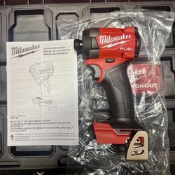 Milwaukee M18 FUEL 1/4" Brushless Impact Driver (Tool-Only, New)