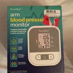 Nuvomed Arm Blood Pressure Monitor New 