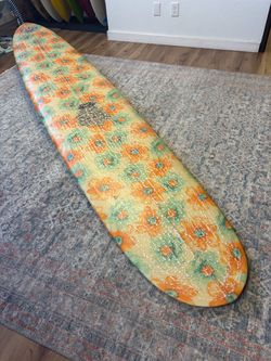 10’ Madrugada Tablas Mateo & Britt Mello Yellow Longboard Surfboard