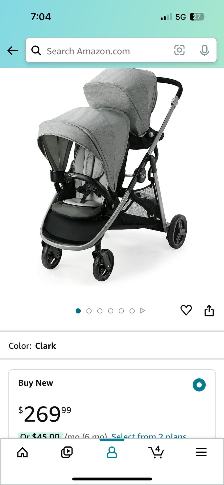 Graco Ready2Grow Double Stroller