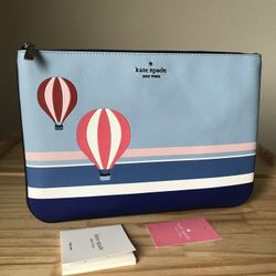 Kate Spade large zip pouch 