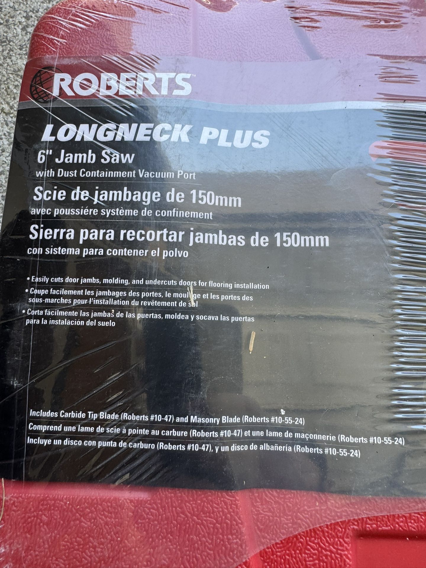 Roberts 6” Long Neck Jamb Saw