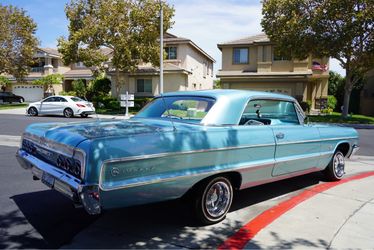 1964 Impala, Aqua Blue