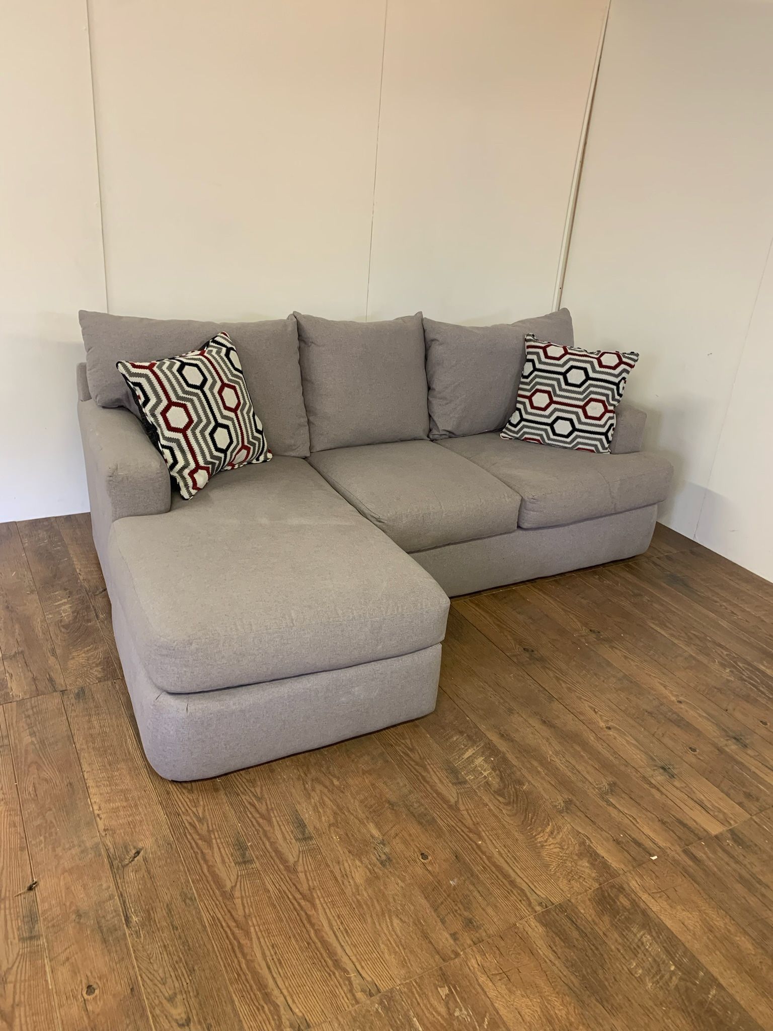 Gray KFI Sectional Couch Sofa *Free Delivery*