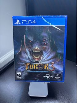 Turok 3 PS4 Shadow of Oblivion Remastered Playstation 4 Limited Run #554 New