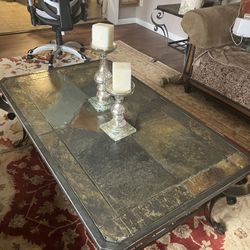 Coffee Table And 2 Side Tables Set. 