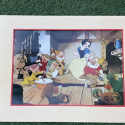 Disney lithographs. Exclusive club offer Lithographs. 