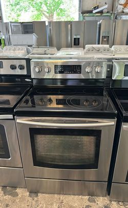 Electric Range Samsung Glass Top