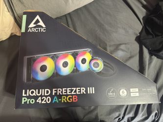 ARCTIC Liquid Freezer III Pro 420 A-RGB - AIO CPU Cooler, 3 x 140 mm Water Cooling