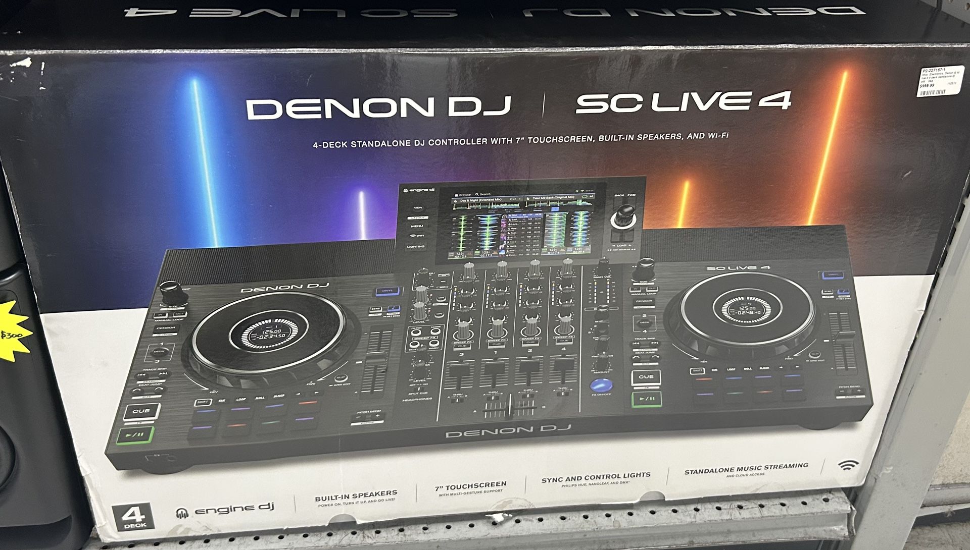 Denon DJ SC Live 4 Standalone DJ Controller