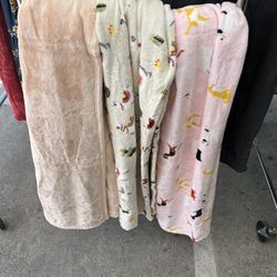 Blankets $5 Each