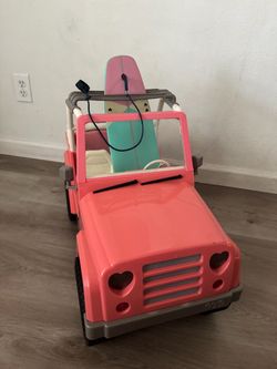 American girl Jeep toy