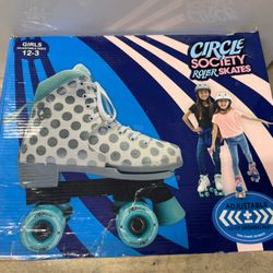 Girls Adjustable Roller Skates Size  12-3