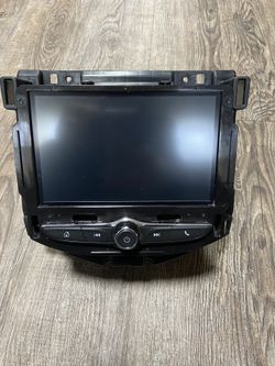 2017 Chevy Sonic Radio Display Screen