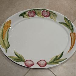 Ceramic Platter From Italy