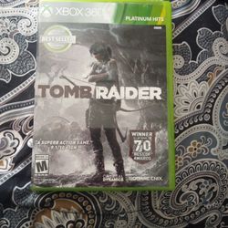 Used Xbox 360 Tomb Raider Video Game