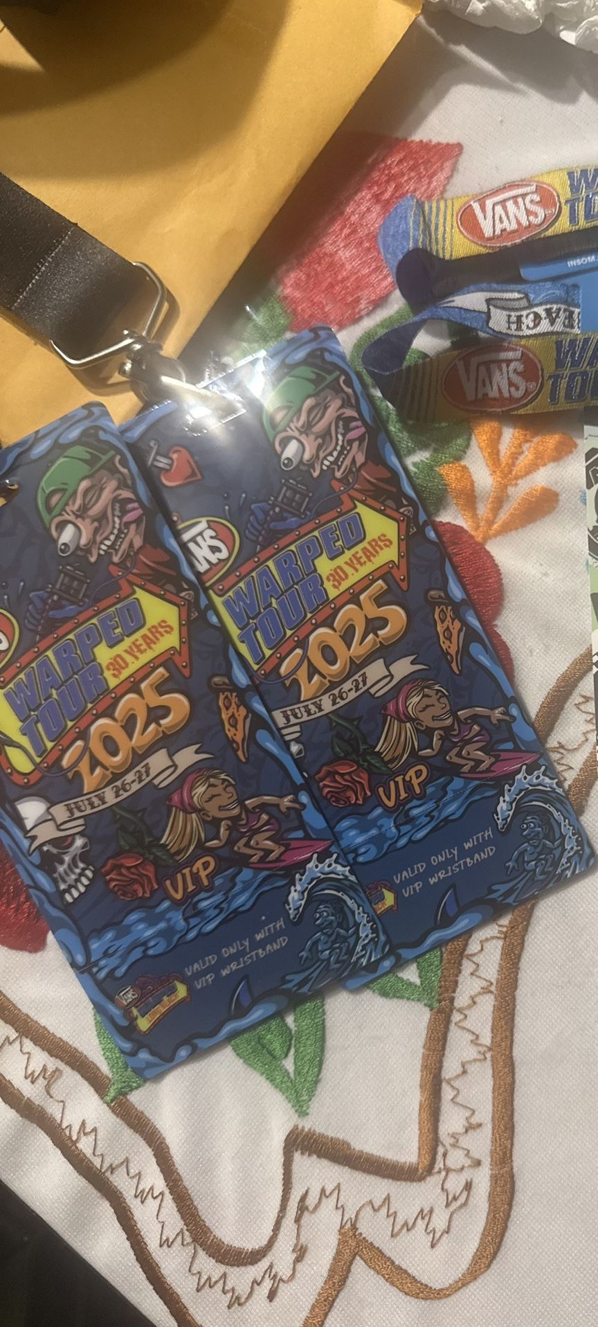 VIP Warped Tour Tickets 