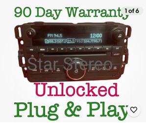 UNLOCKED 2011-2012 GMC Acadia Radio Receiver AM FM CD Aux Input (contact info removed)1 GM140AU