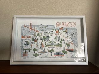 San Francisco framed print