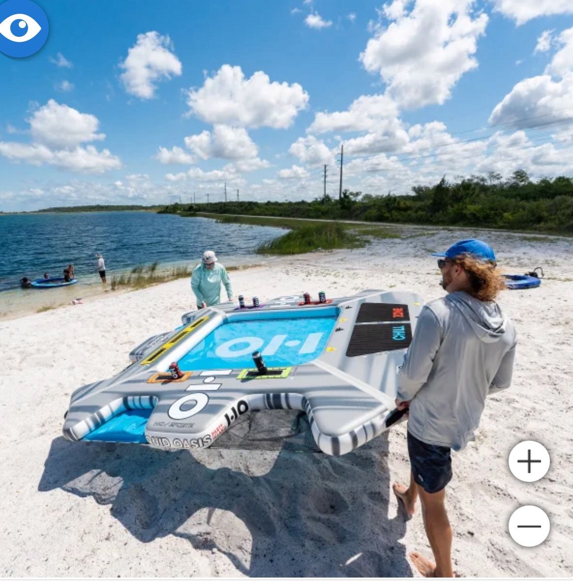 HO Sports Liquid Oasis 10’ Inflatable Lounge