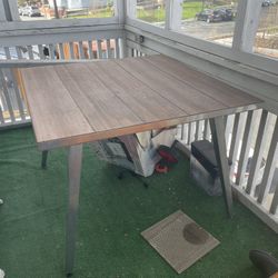 Heavy Wooden Table 